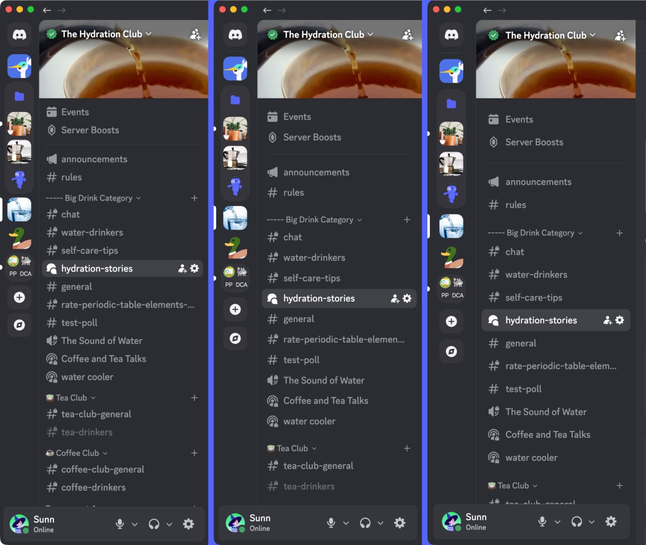 UI Density options.