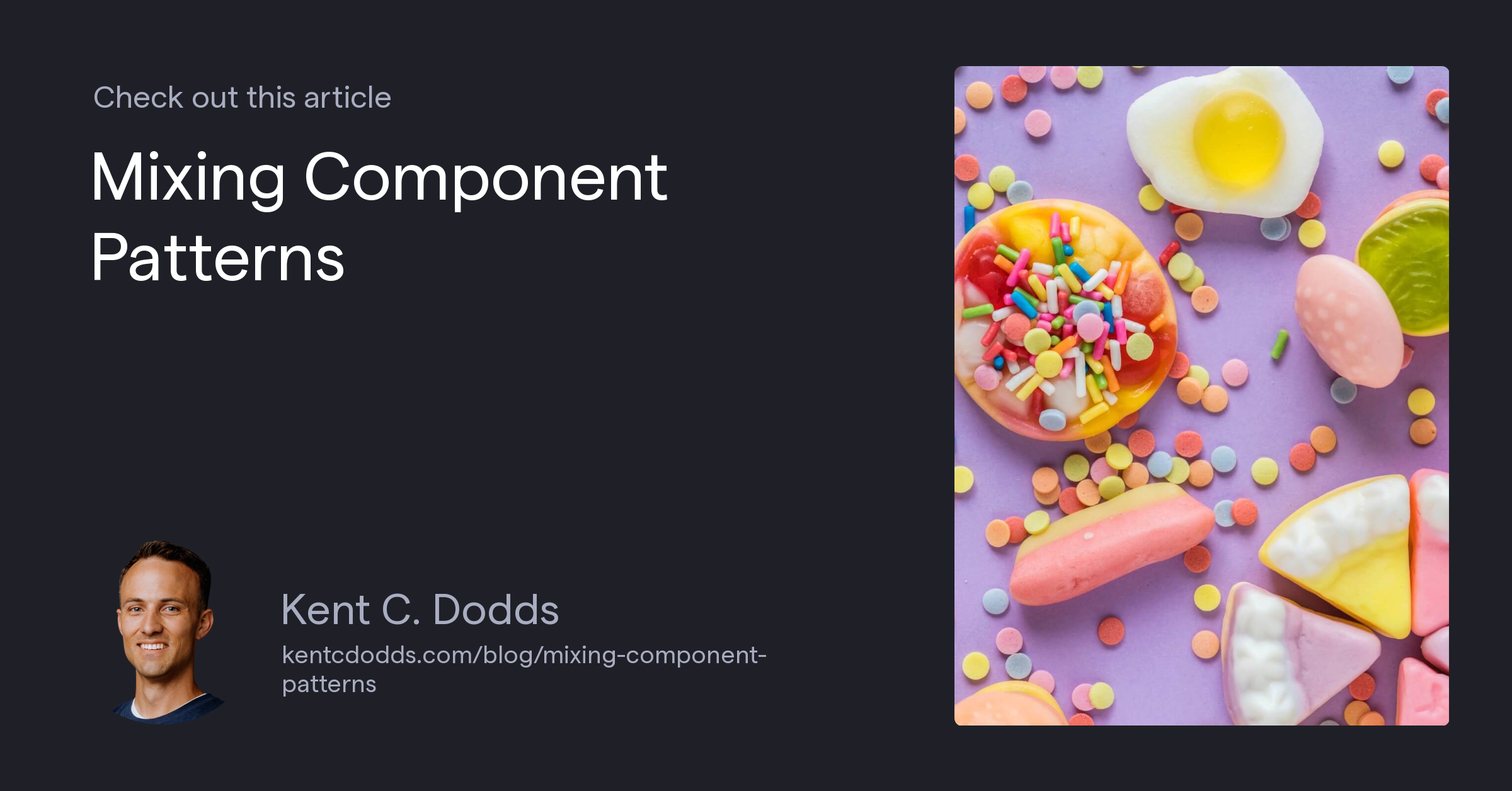 Mixing Component Patterns