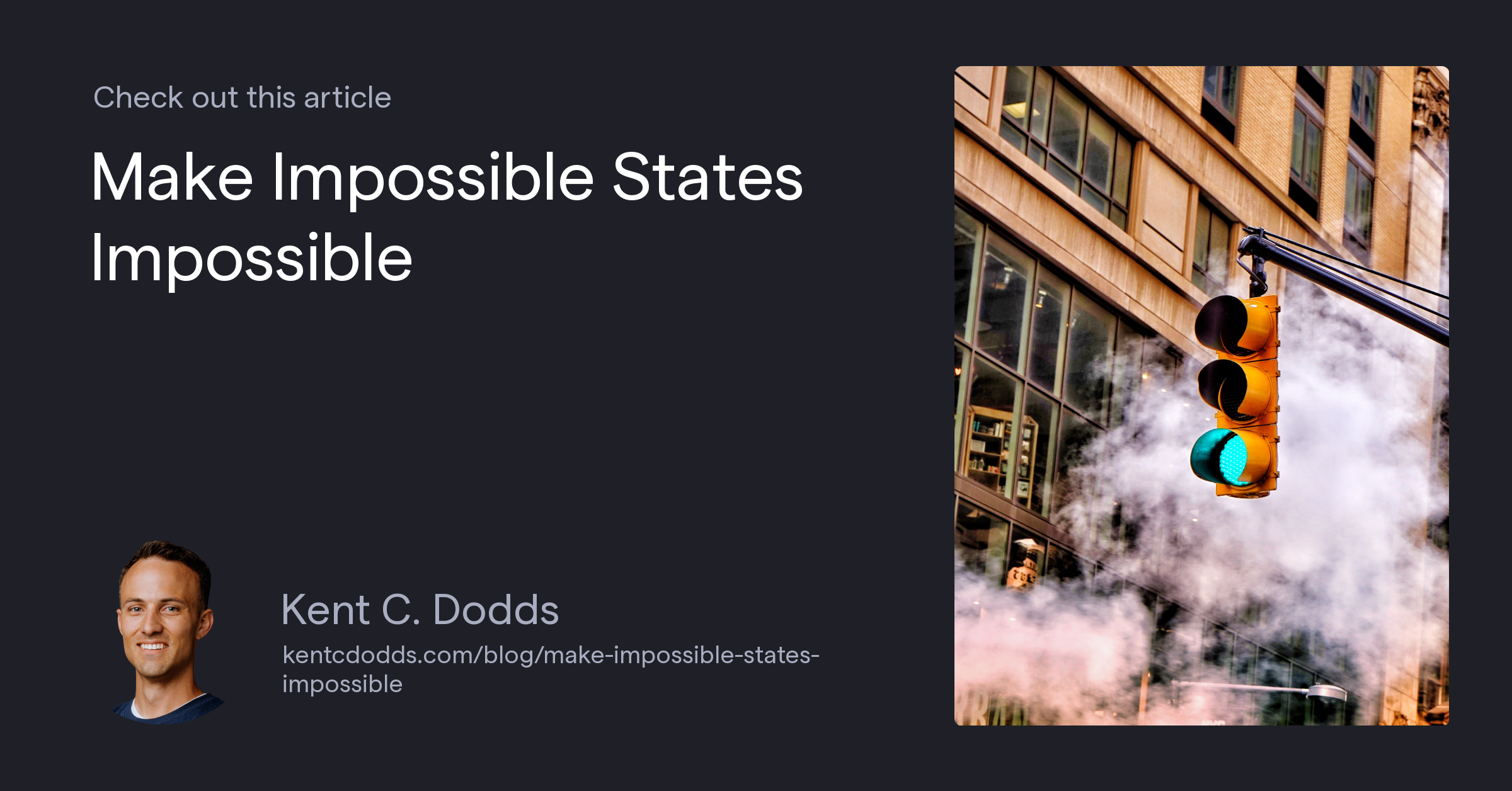 Make Impossible States Impossible