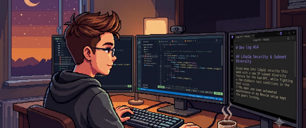 Cover image for Dev log #14 Hardening the DHT against Eclipse attacks and the endless battle with flaky p2p tests