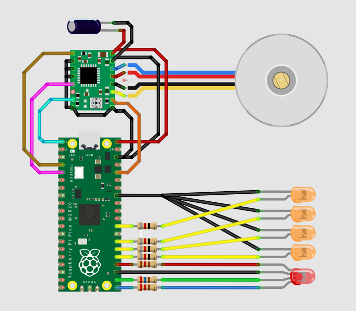 Pictorial wiring diagram