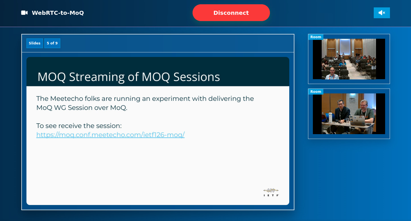 Streaming the IETF MoQ sessions with MoQ… kinda