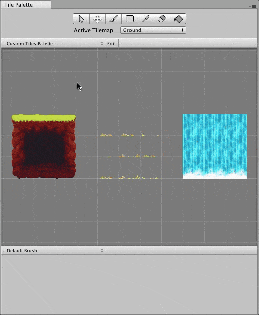 Image of Palettes used to organize