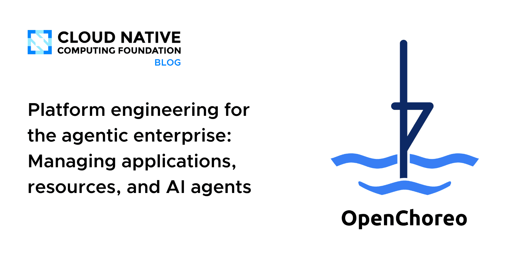 Platform engineering for the agentic enterprise: Managing applications, resources, and AI agents