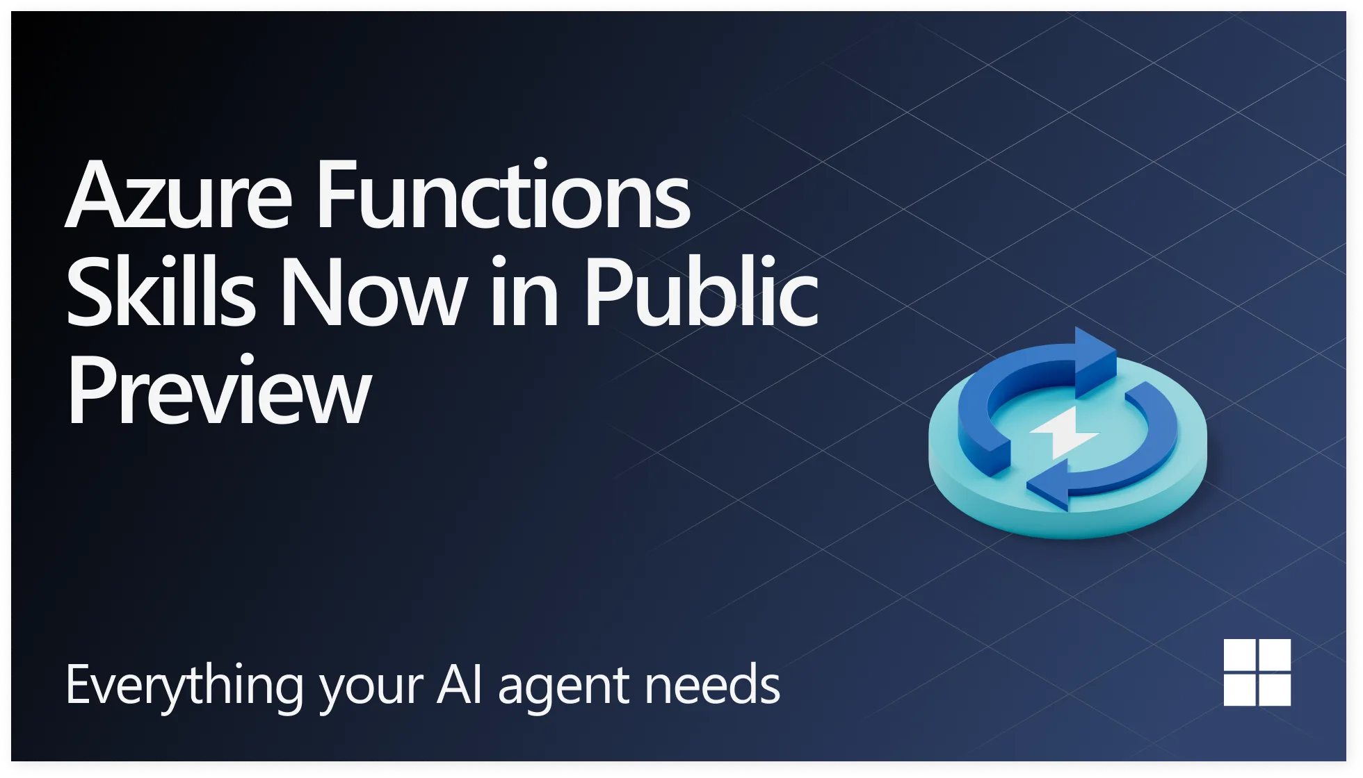Introducing azure-functions-skills: An AI-Era Workspace for Azure Functions (Preview)