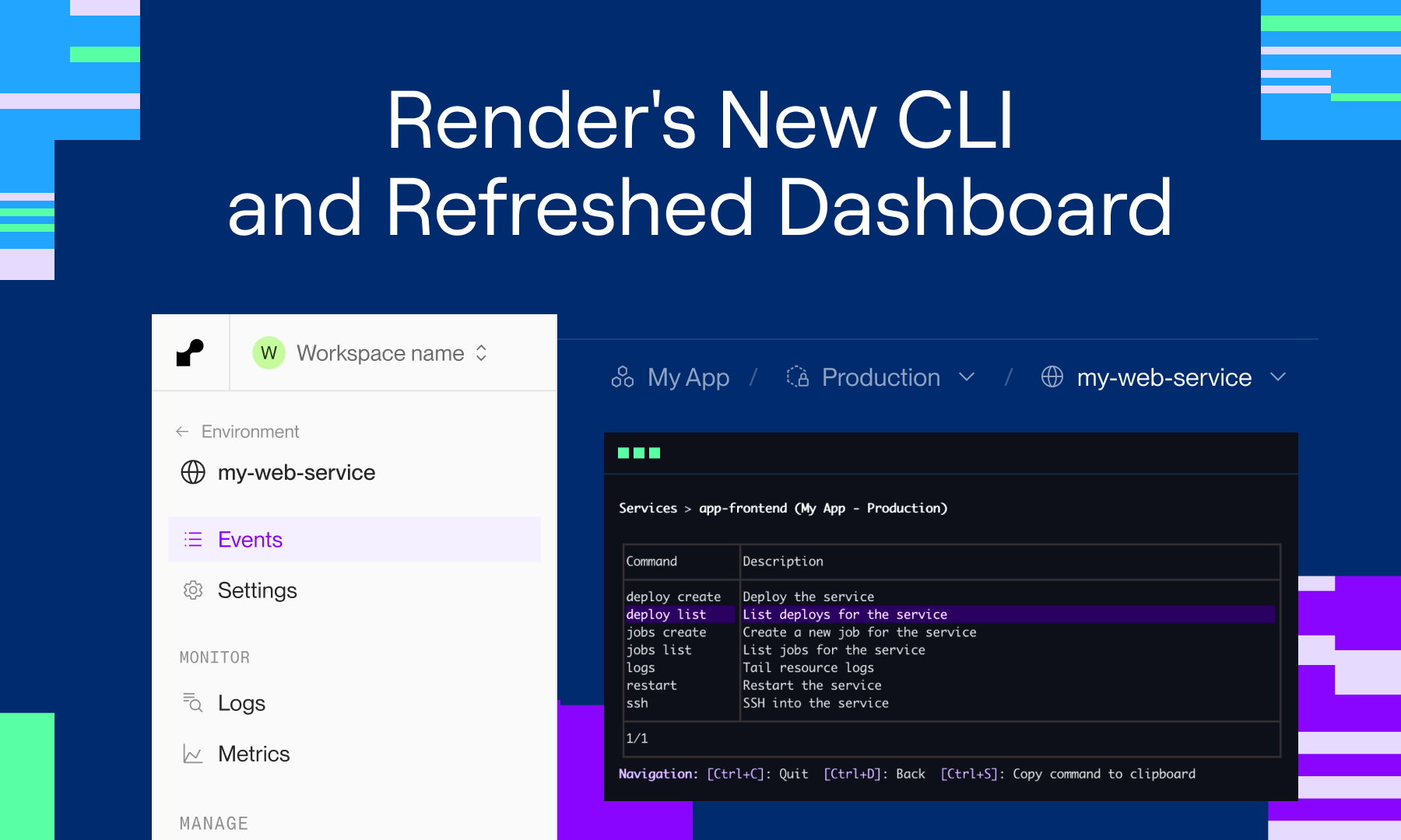 Introducing Render's New CLI and Refreshed Dashboard