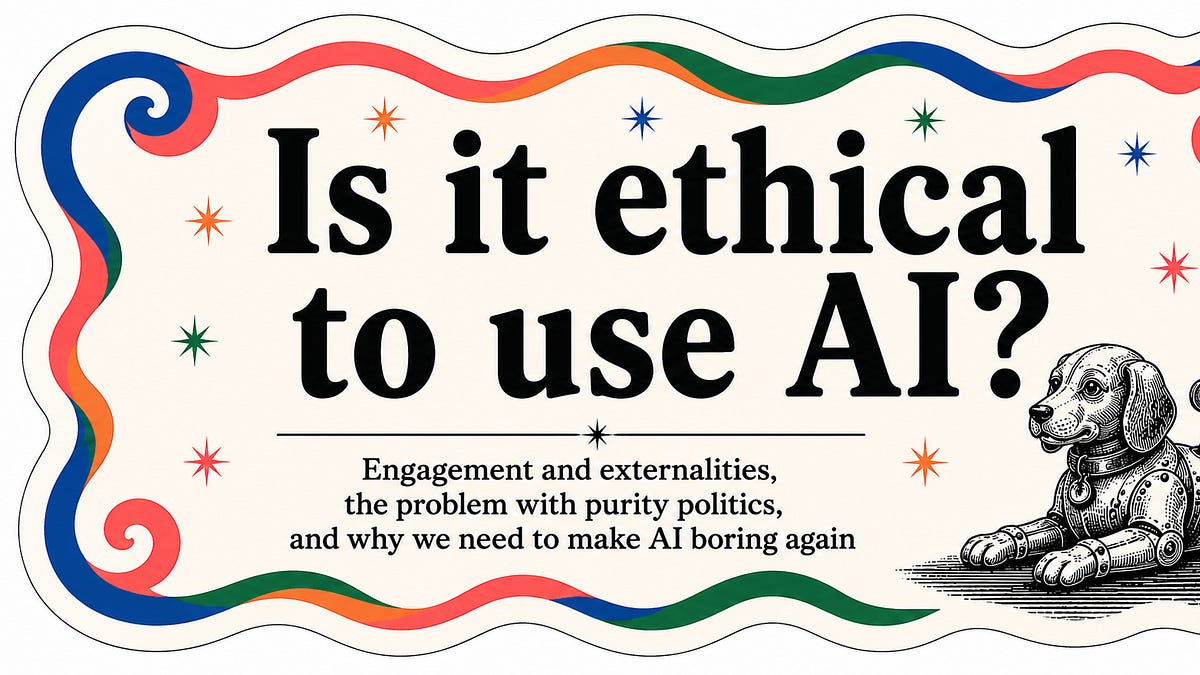 Is it ethical to use AI?