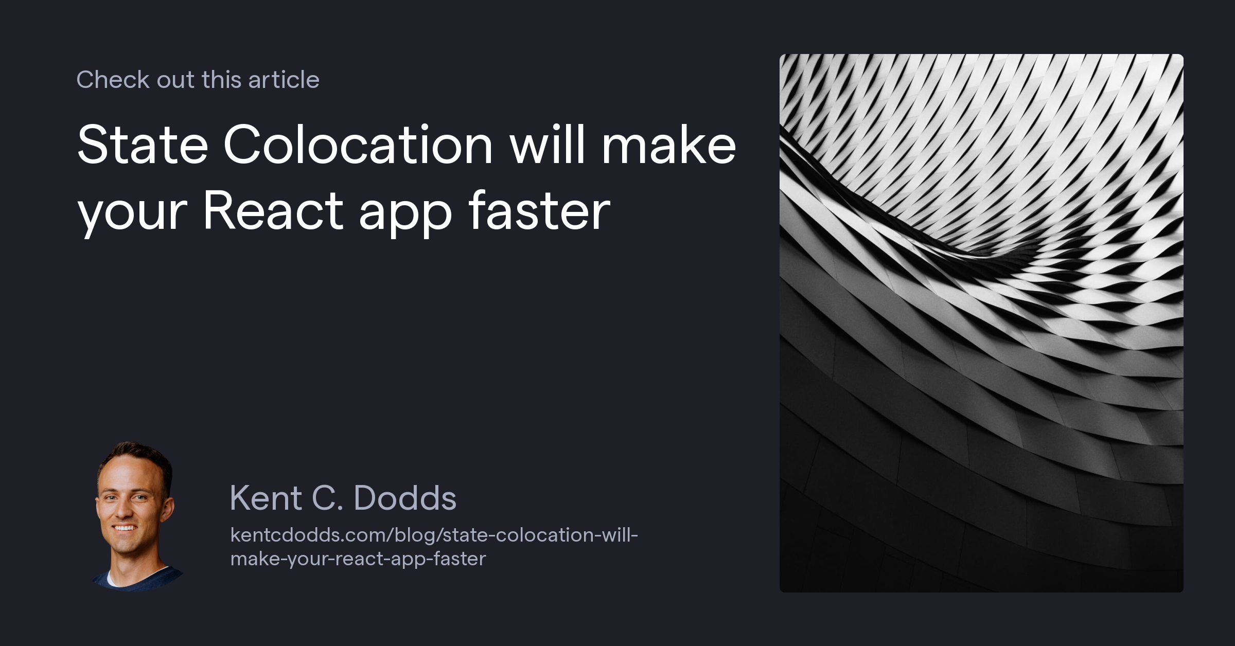 State Colocation will make your React app faster