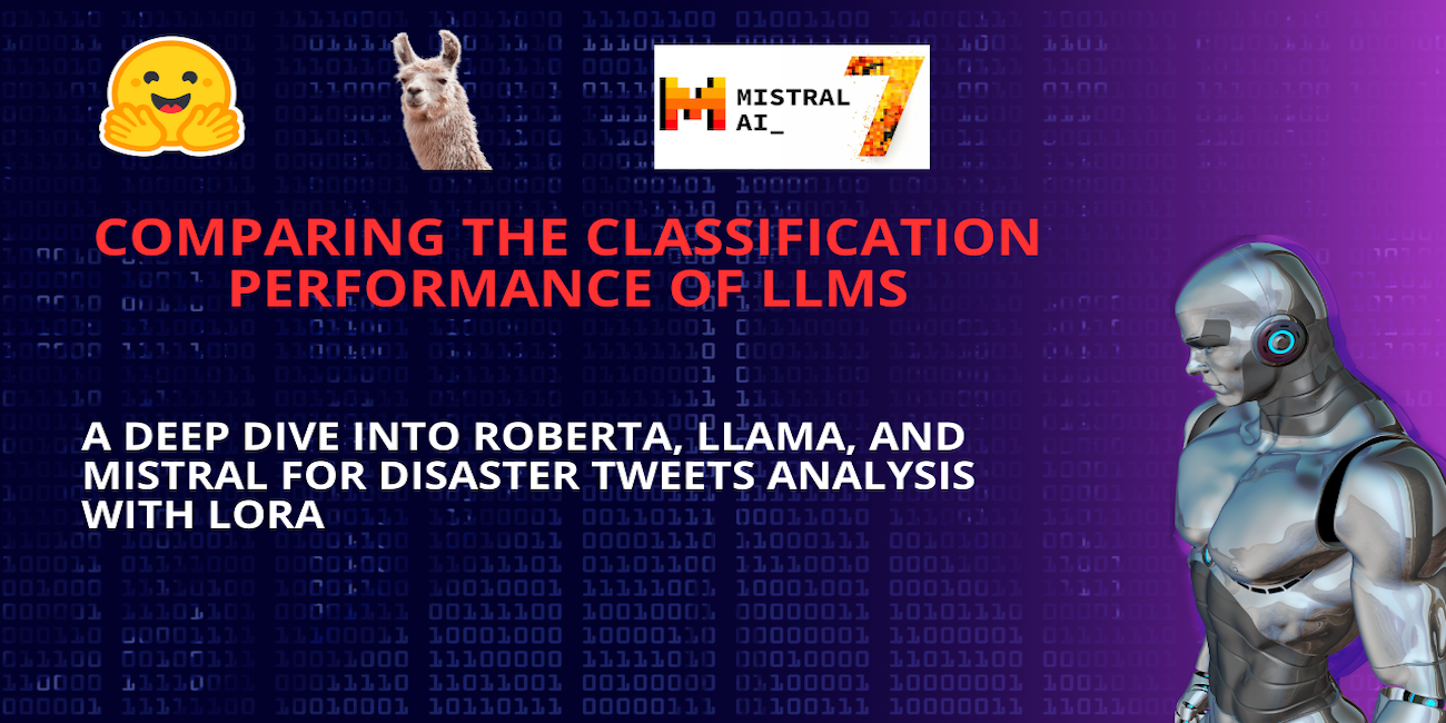 Comparing the Performance of LLMs: A Deep Dive into Roberta, Llama 2, and Mistral for Disaster Tweets Analysis with Lora