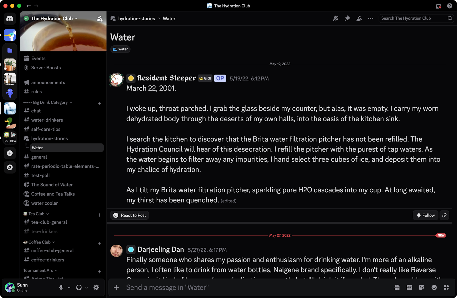 An example of large text size combined with a small Zoom level.