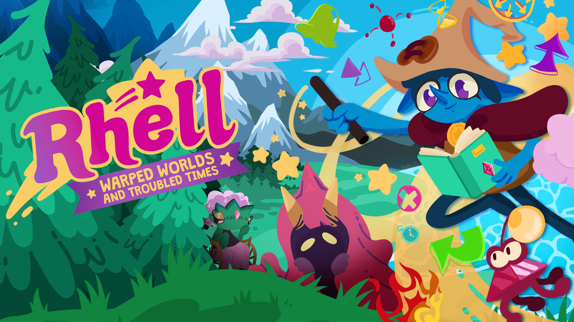 How solo dev SlugGlove built 102 million spell combinations in Unity for Rhell: Warped Worlds & Troubled Times
