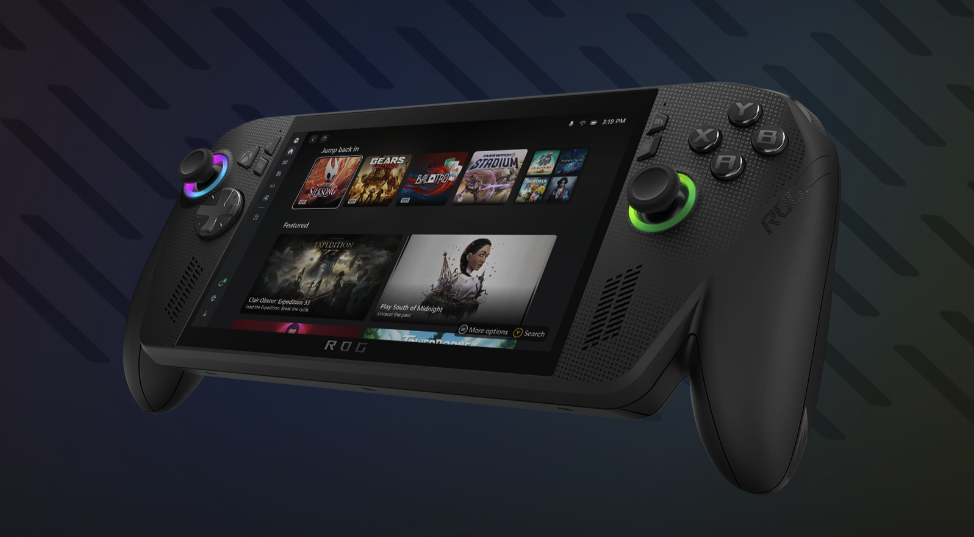 An image showing the ROG Xbox Ally X device