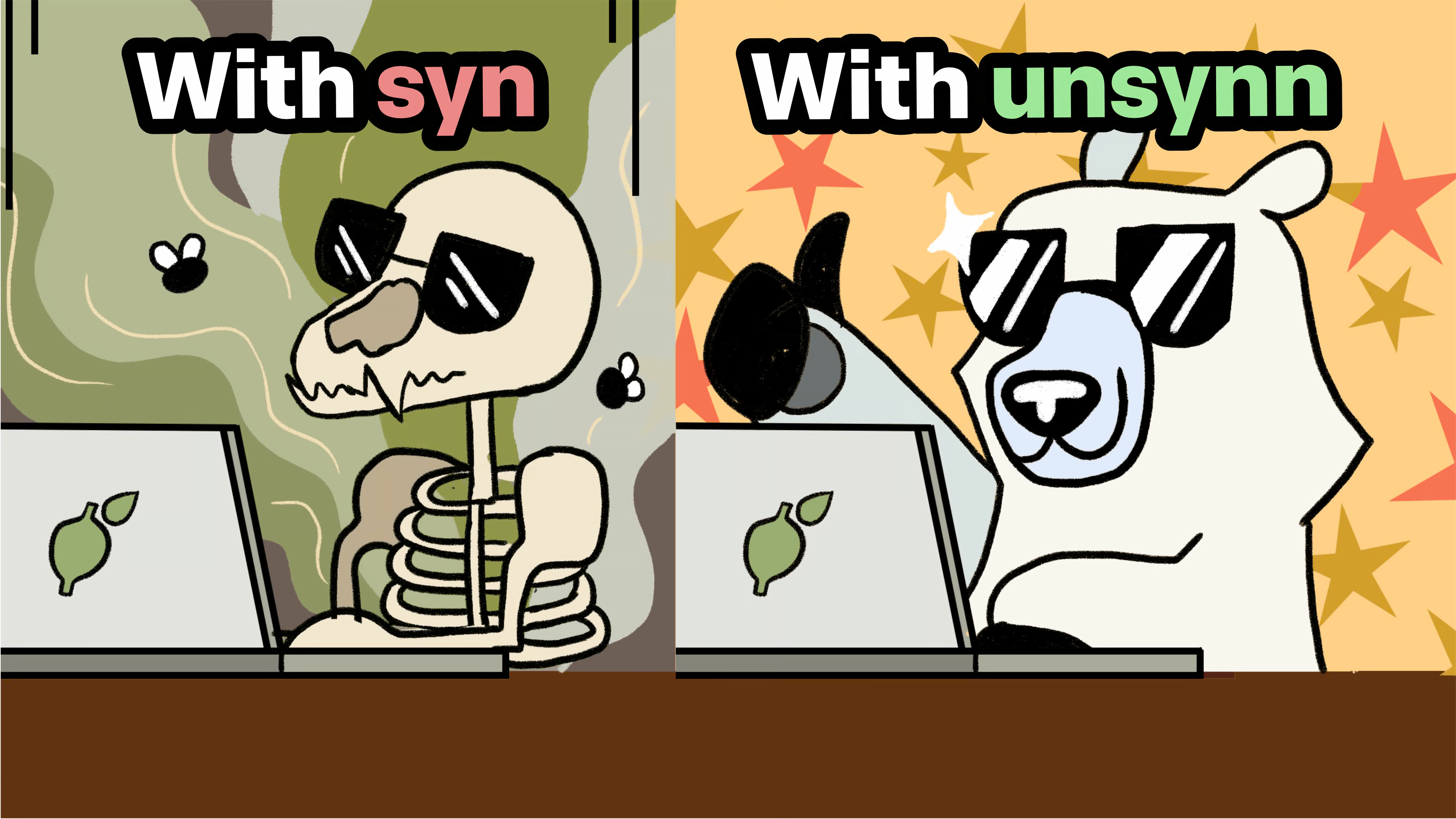 The virtue of unsynn