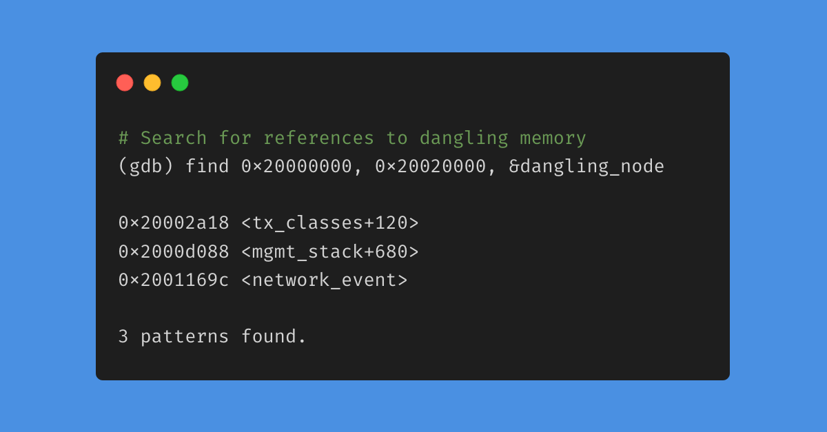 Advanced GDB Usage