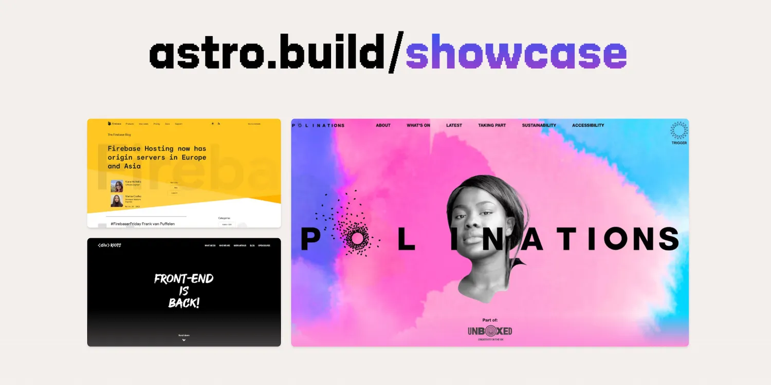 Introducing The Astro Showcase