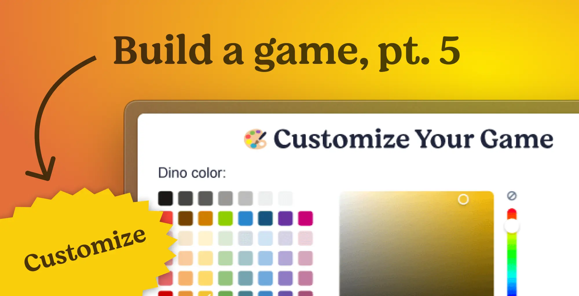 Build a dinosaur runner game with Deno, pt. 5