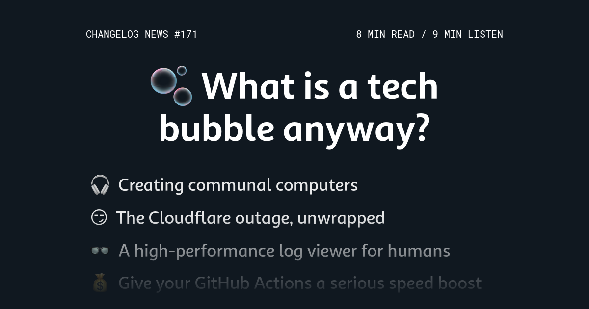 What is a tech bubble anyway?