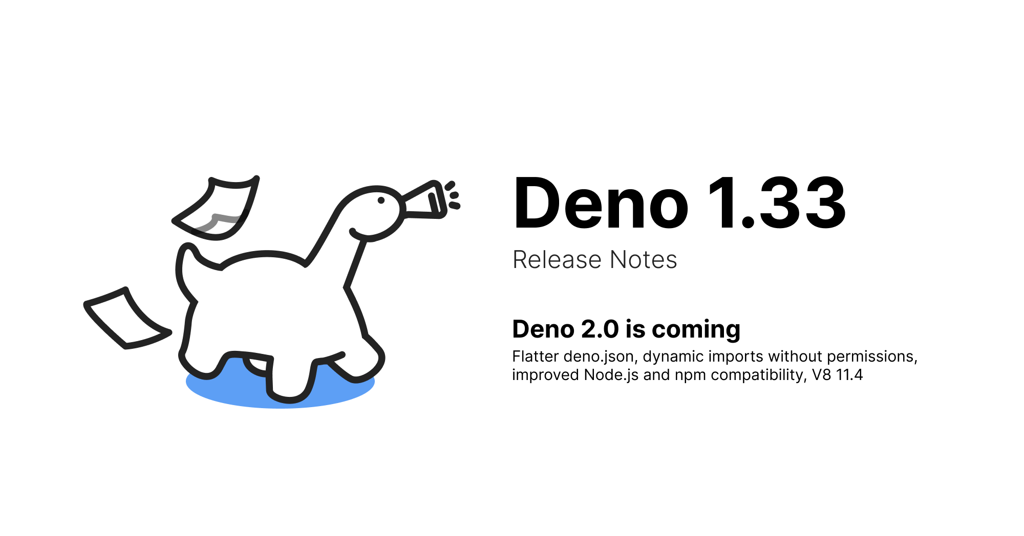 Deno 1.33: Deno 2 is coming