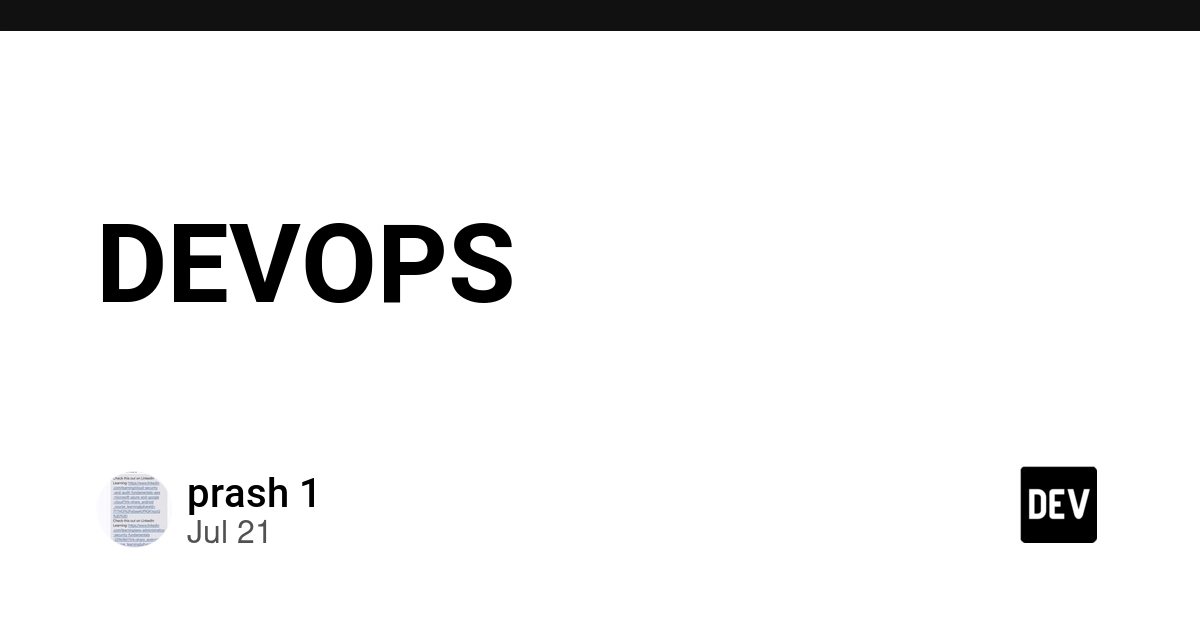 DEVOPS