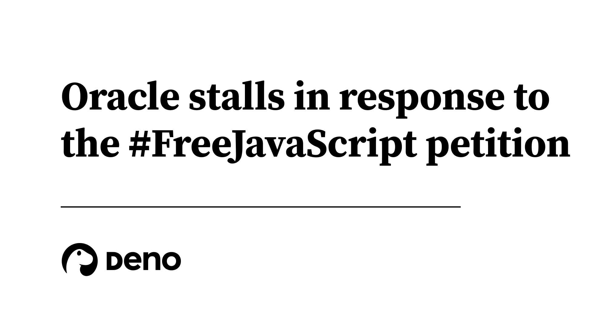 Oracle justified its JavaScript trademark with Node.js—now it wants that ignored