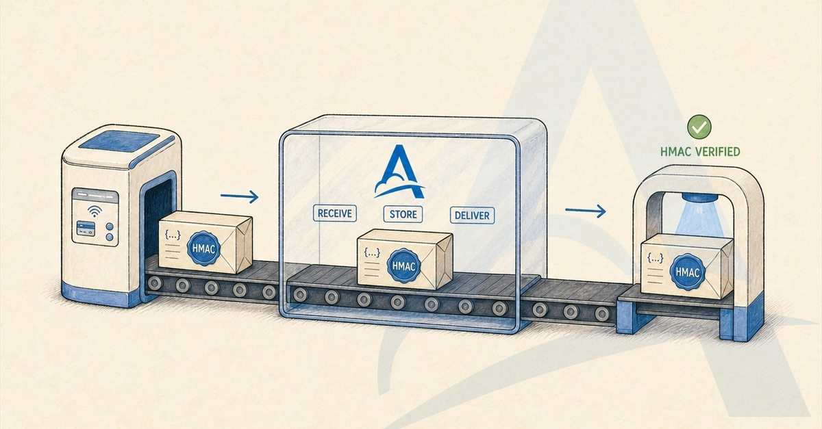 What a successful HMAC check tells you about webhook forwarding