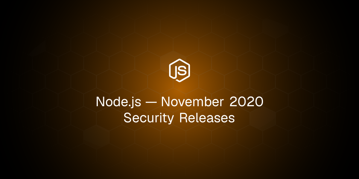 November 2020 Security Releases