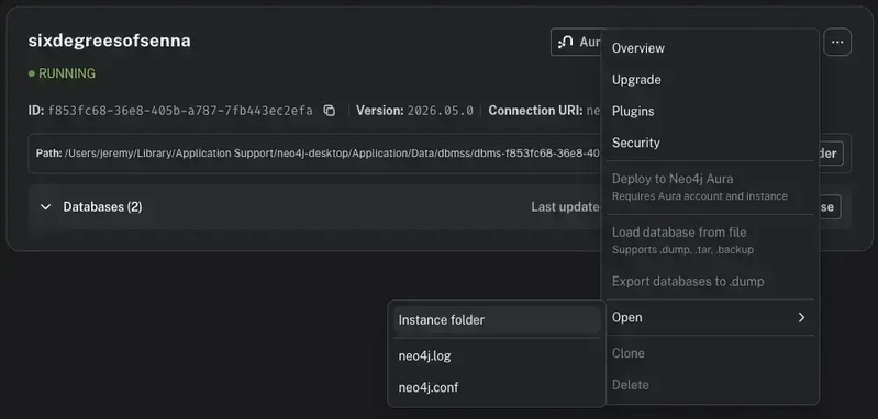 Neo4j Desktop Import