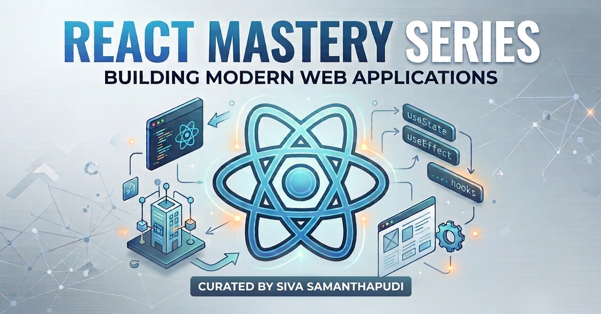 React Mastery Series – Day 13: React Hooks Deep Dive – Understanding useEffect