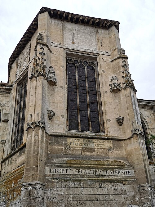 Figure 1: Defacement of the church of Saint-Martin by the French revolutionaries