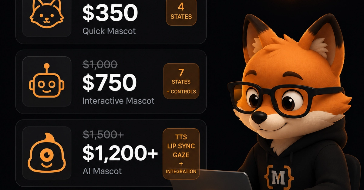 Your SaaS Mascot Should Do More Than Just Sit There