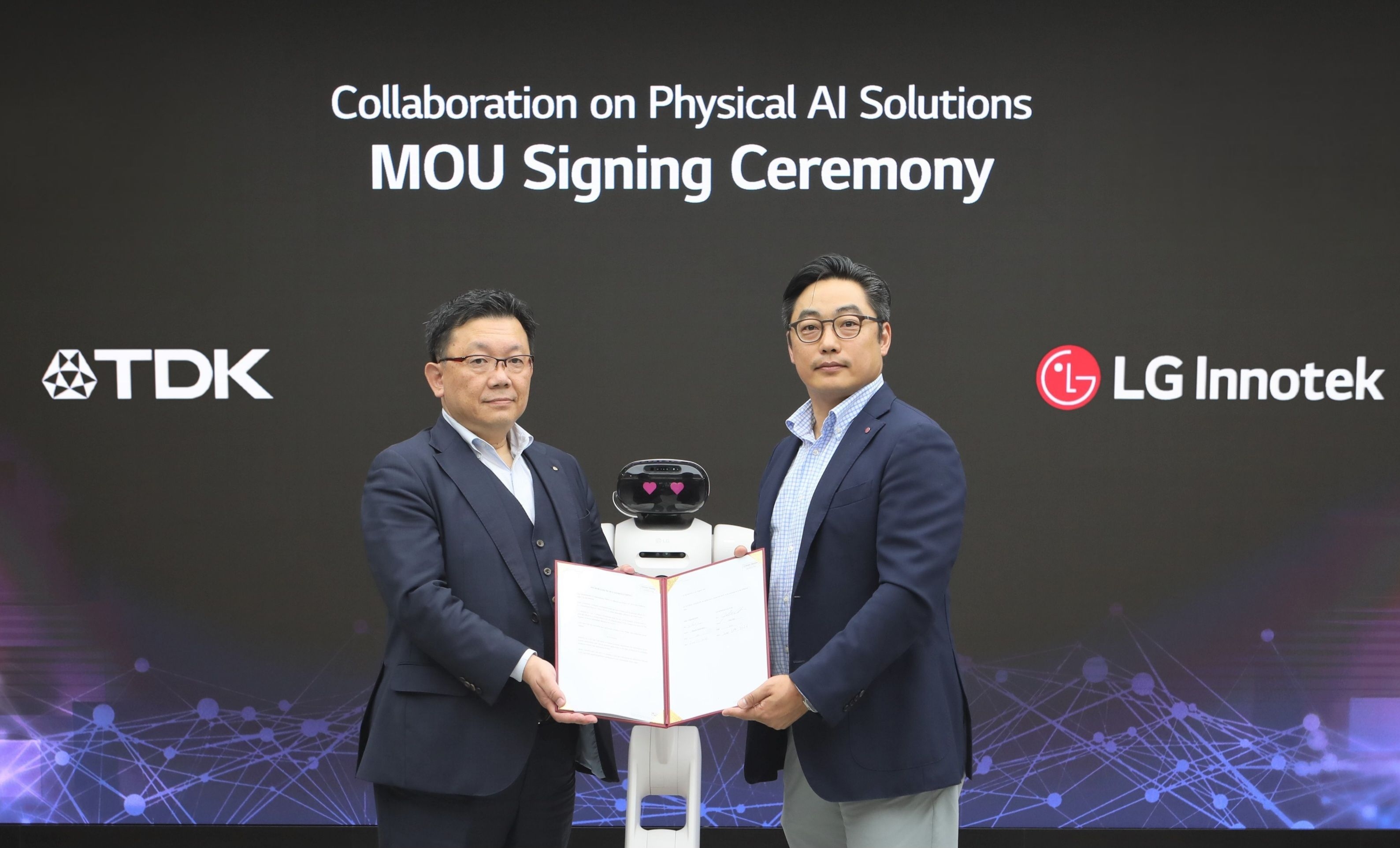 TDK, LG Innotek Collaborate on Physical AI Solutions