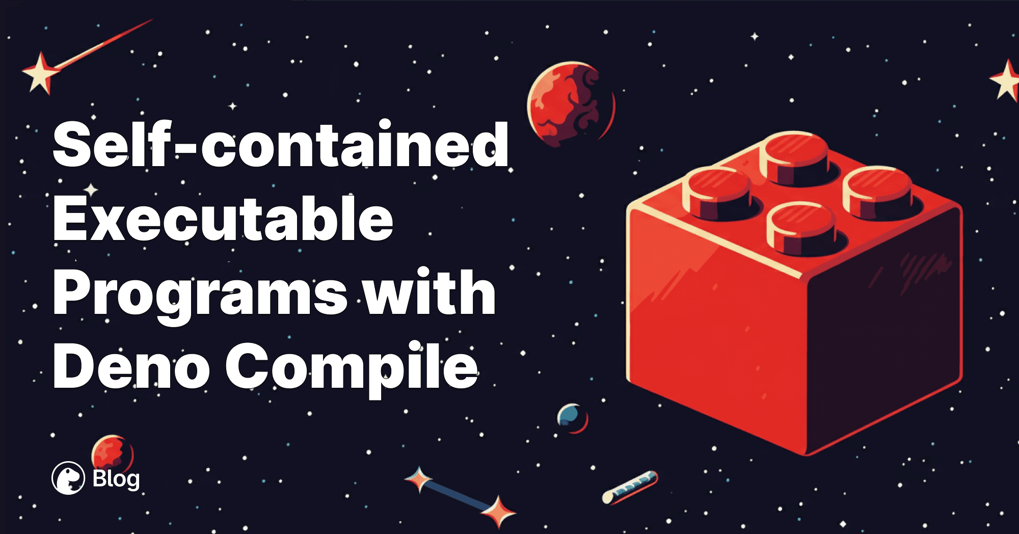 Self-contained Executable Programs with Deno Compile