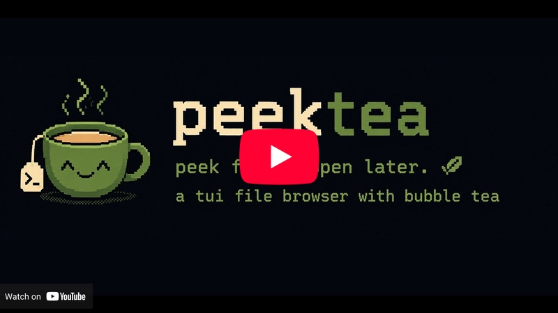peektea demo