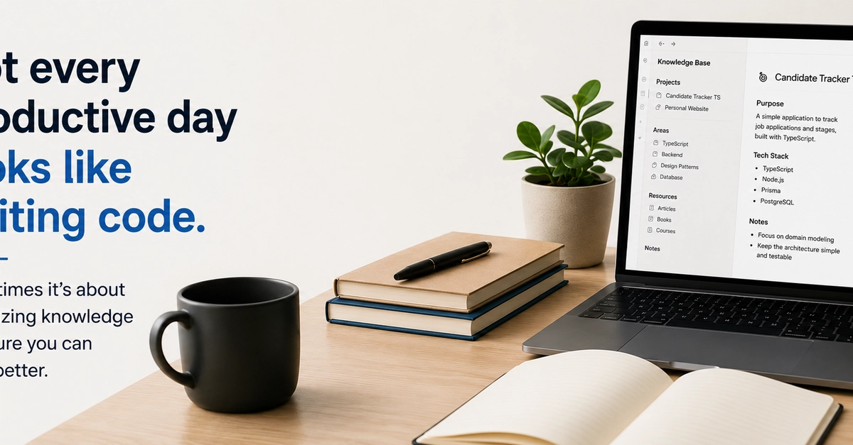 Not Every Productive Day Looks Like Writing Code