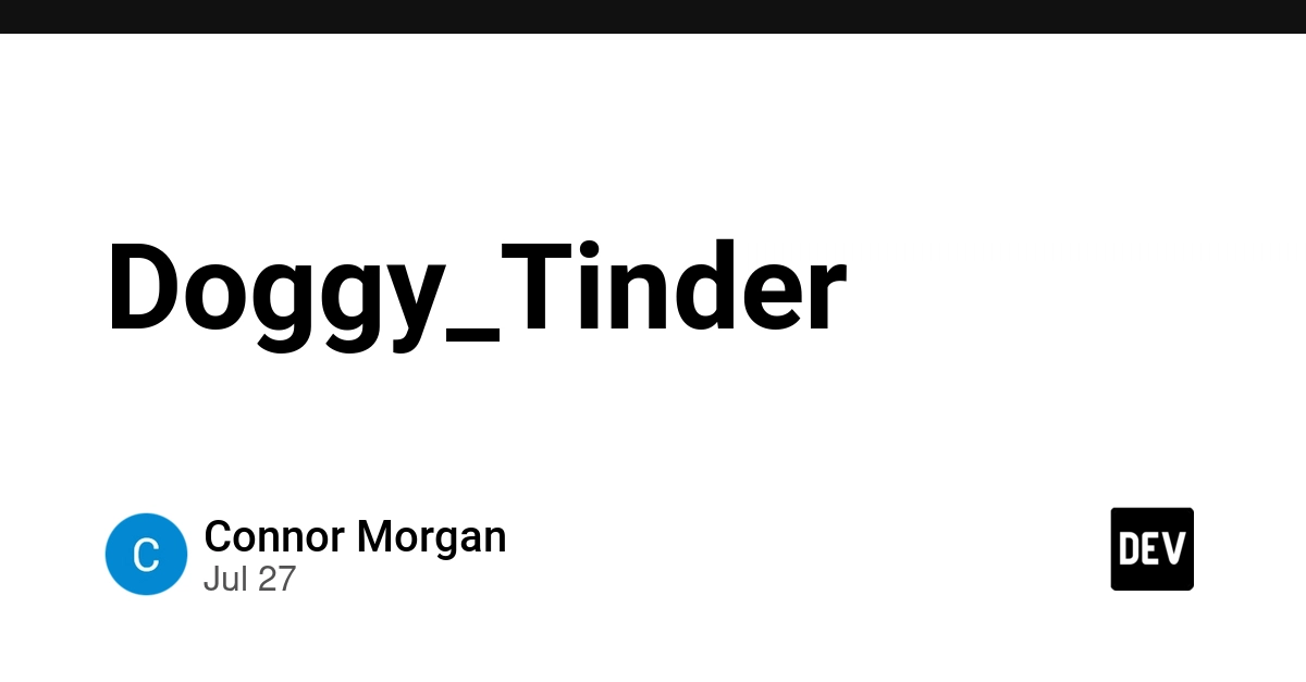 Doggy_Tinder