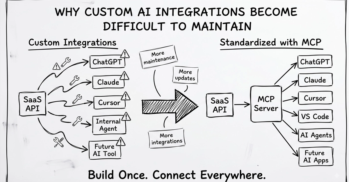 Stop Building Custom AI Integrations. Use MCP Instead.