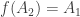 f(A_2)=A_1