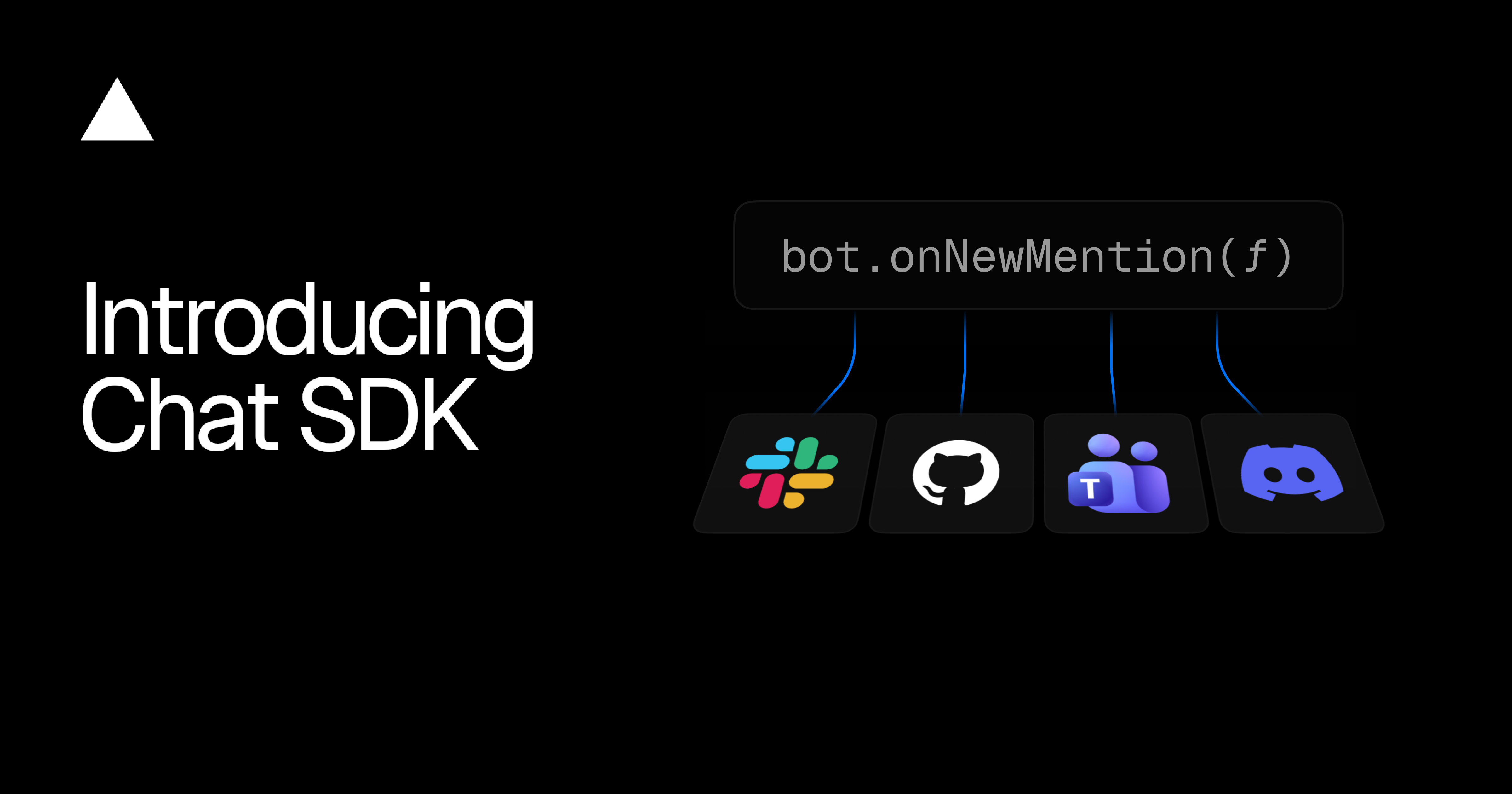 Introducing npm i chat – One codebase, every chat platform
