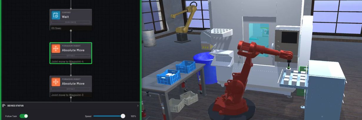 Making robots more accessible with Forge/OS and Unity