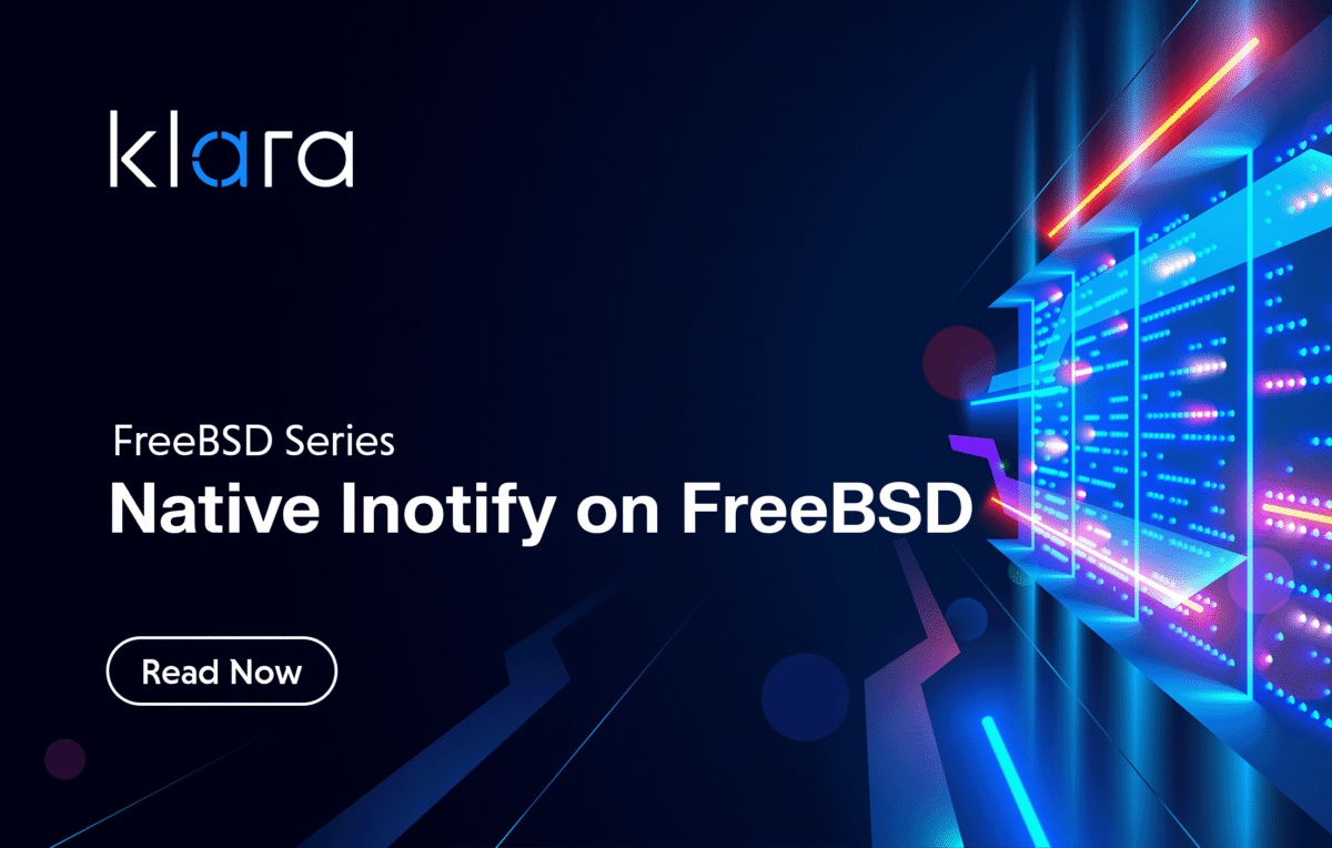 Native inotify in FreeBSD