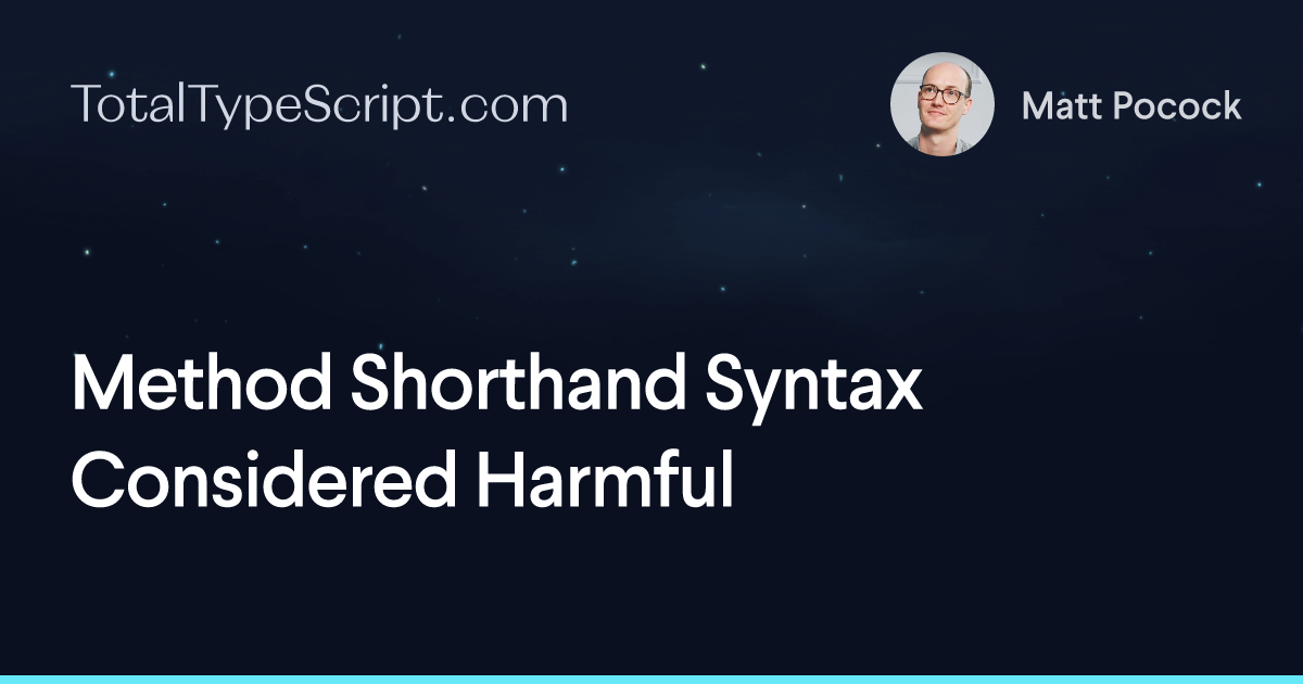 Method Shorthand Syntax Considered Harmful (article)