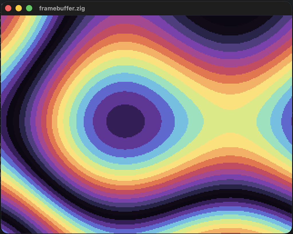 Sokol-zig update: new framebuffer module for old-school CPU rendering