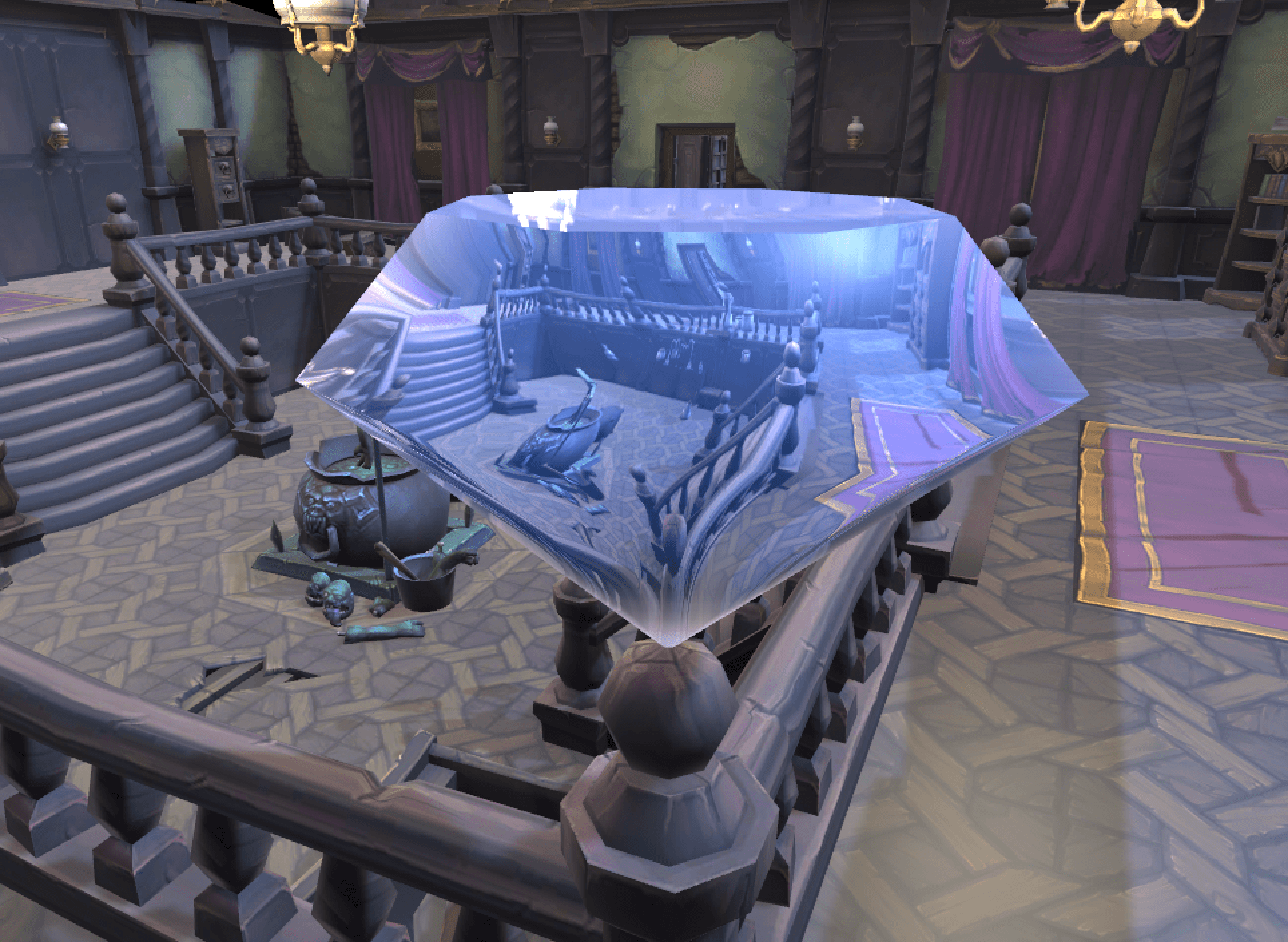 An example of Screen Space Refraction
