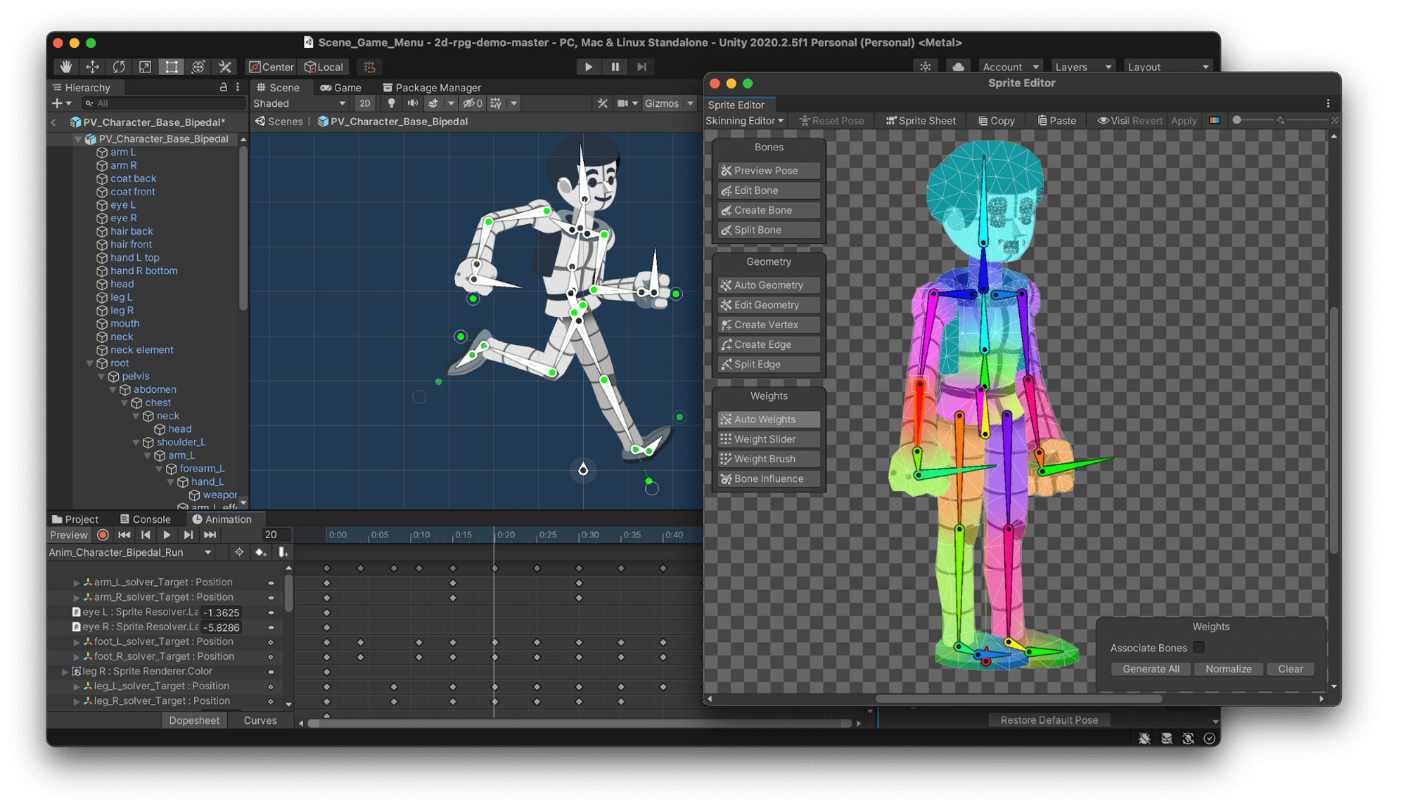 Image of character model