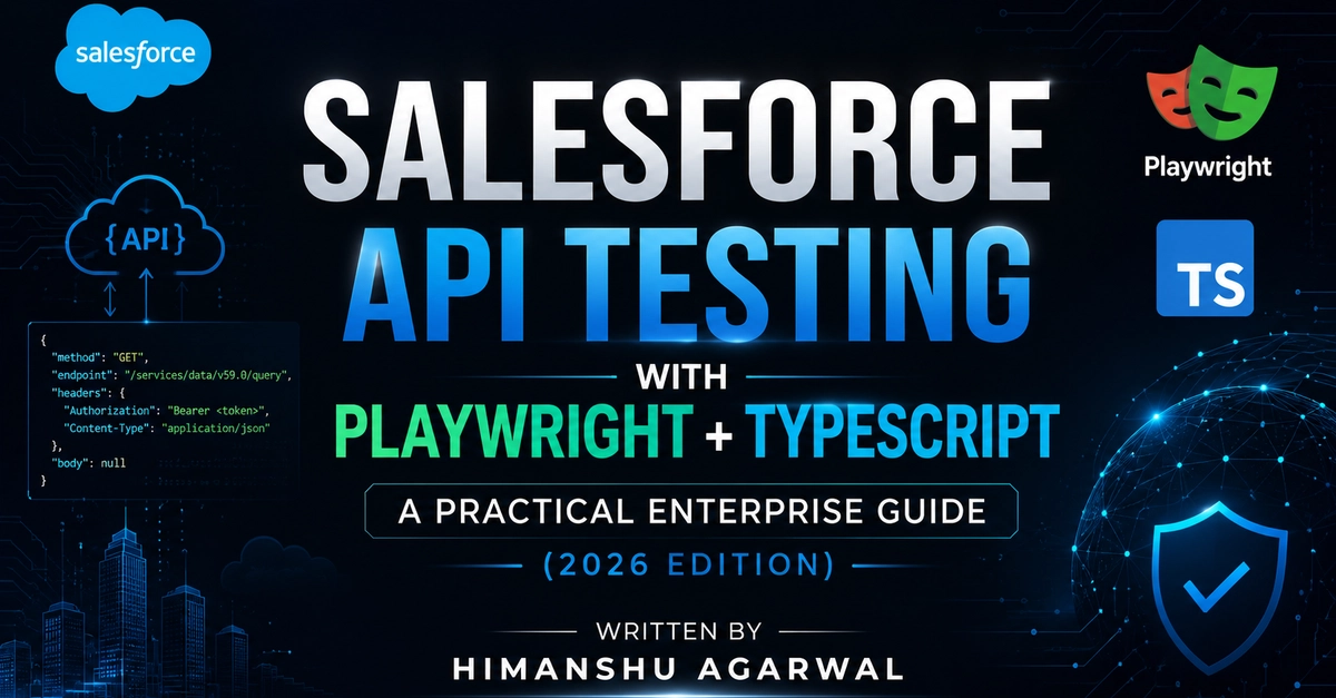 Salesforce API Testing with Playwright + TypeScript: A Practical Enterprise Guide (2026 Edition)