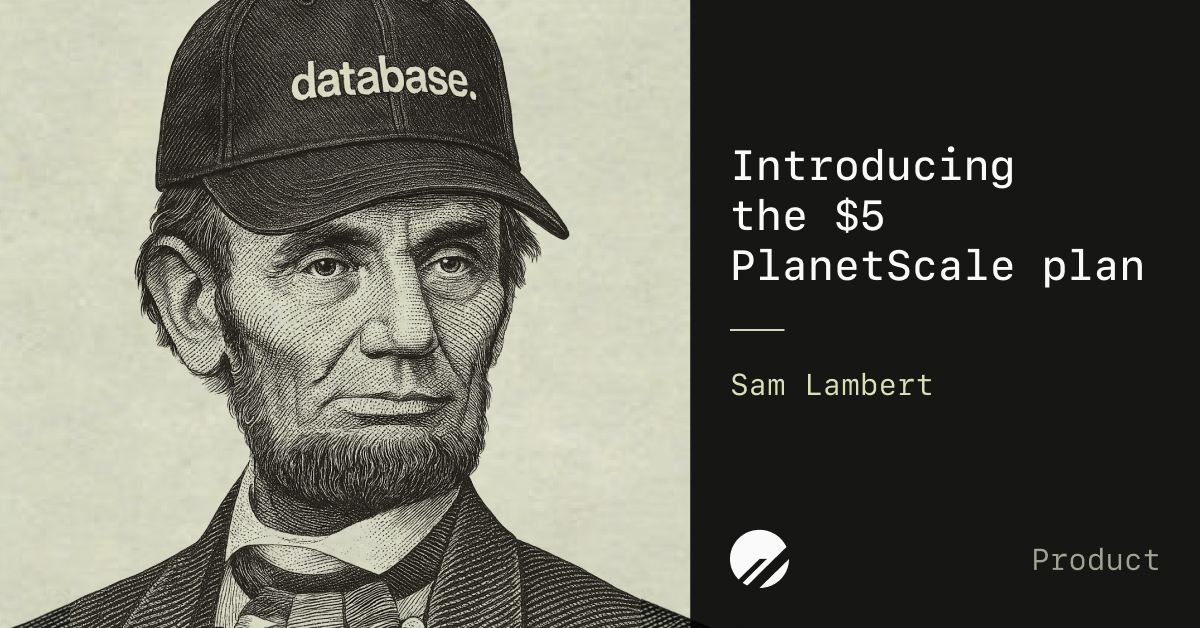 $5 PlanetScale
