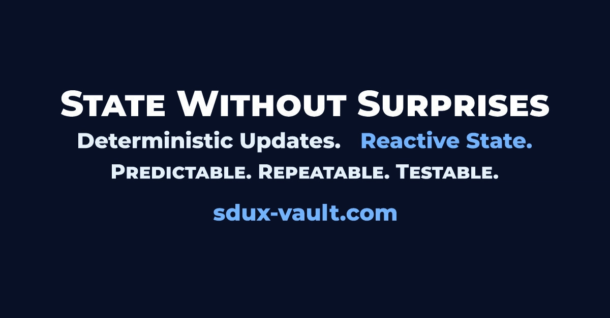 Plain TypeScript, Zero Magic: State Management Without Framework Lock-In