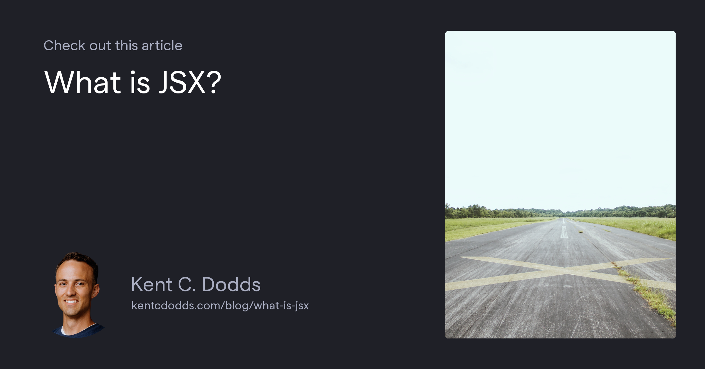 What is JSX?