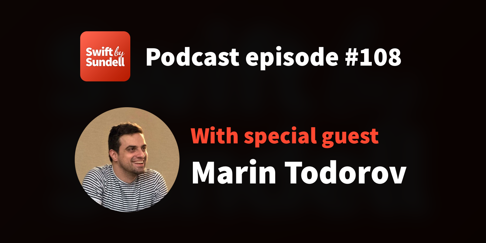Podcast: “Concurrency and Swift-DocC”, with special guest Marin Todorov