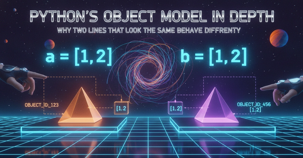 Python's Object Model in Depth: Why Two Lines That Look the Same Behave Differently